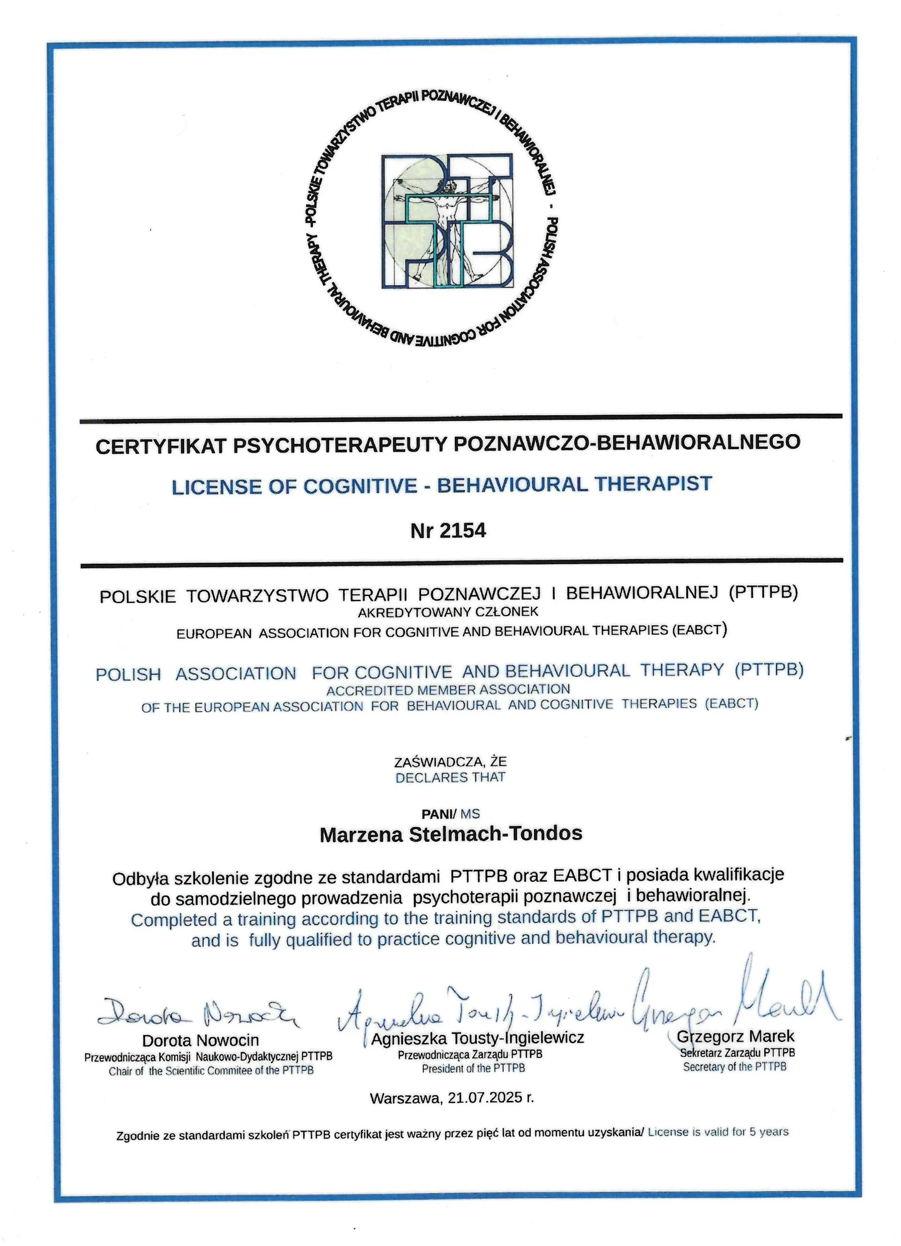Stelmach-Tondos Marzena