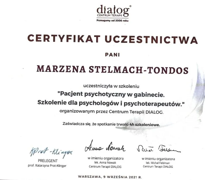 Stelmach-Tondos Marzena