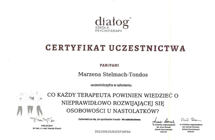 Stelmach-Tondos Marzena