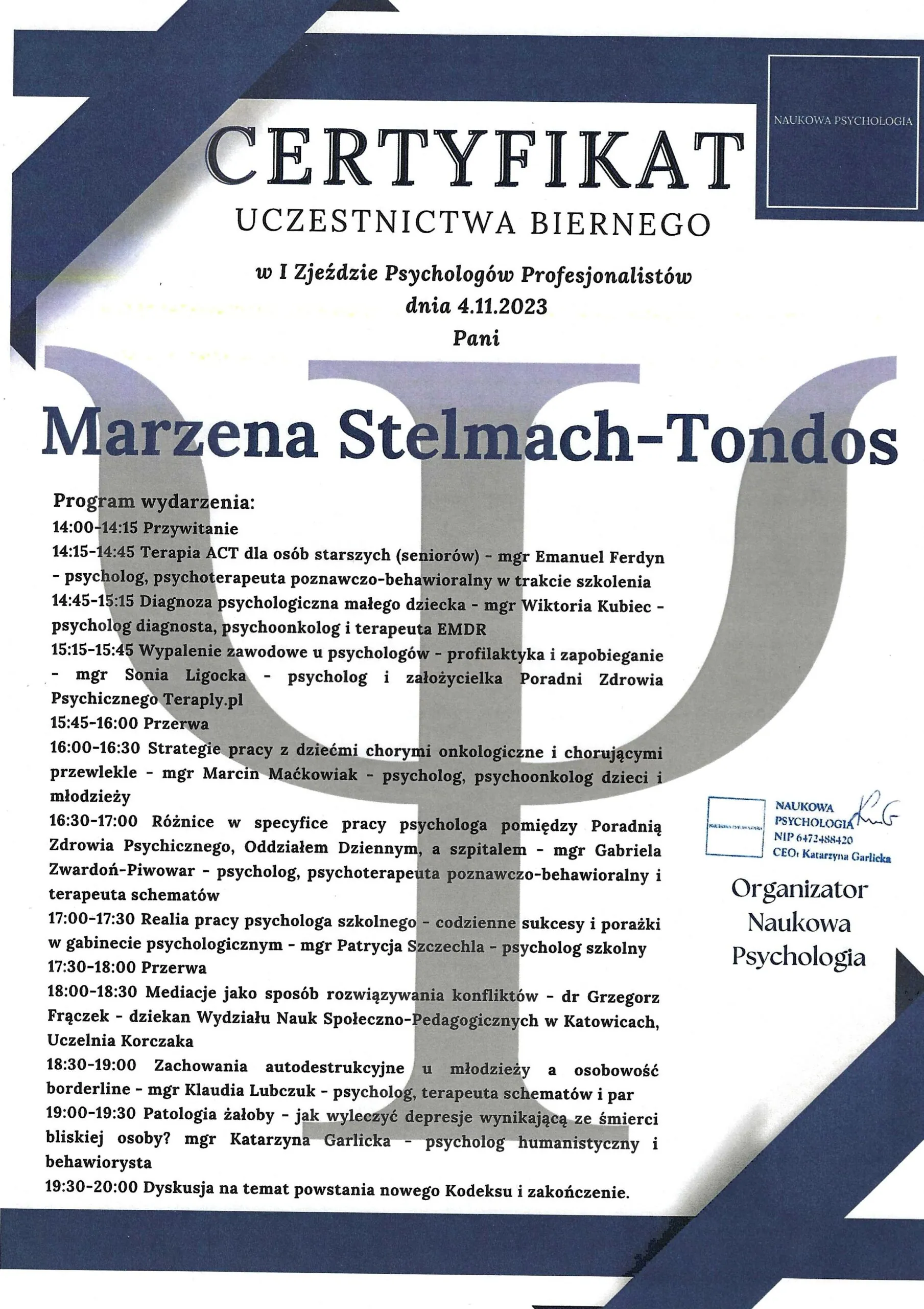 Stelmach-Tondos Marzena