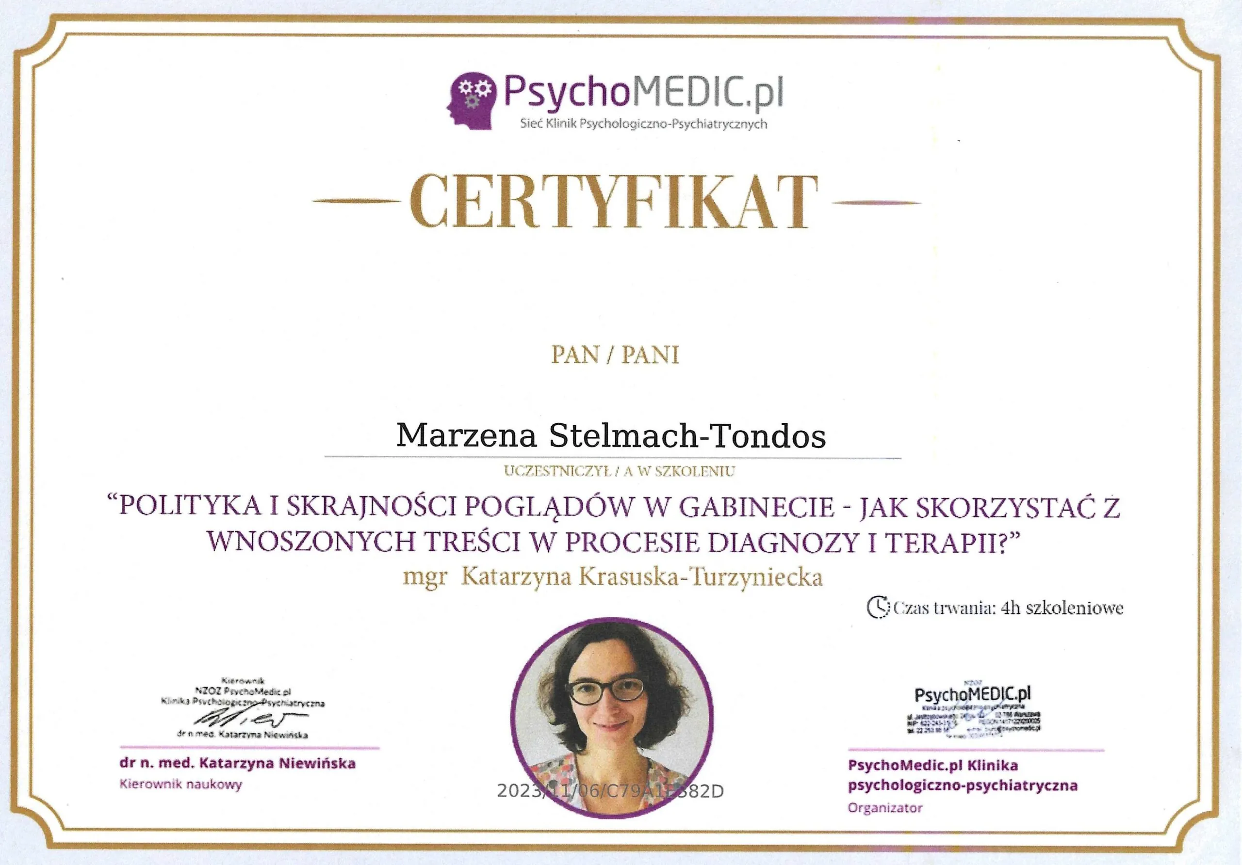 Stelmach-Tondos Marzena