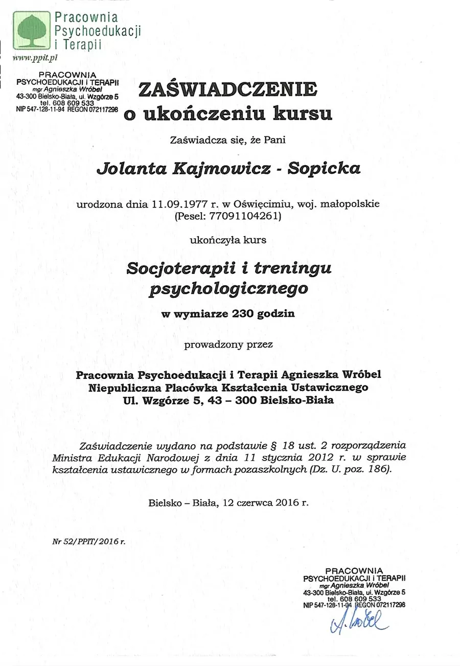 Jola Kajmowicz-Sopicka